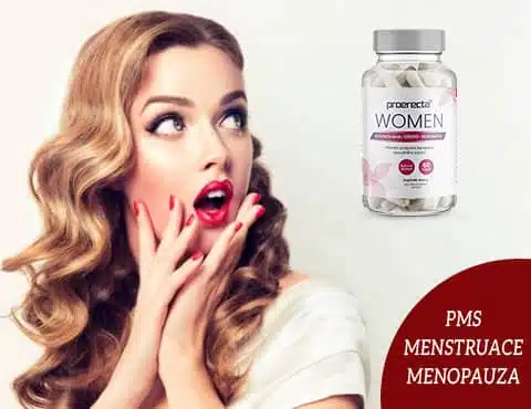 Proerecta WOMEN recenze: Doplněk stravy k PMS, menstruaci a menopauze